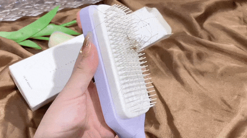 Résultats démêlage brosse Naya Hair cheveux sans nœuds brillants